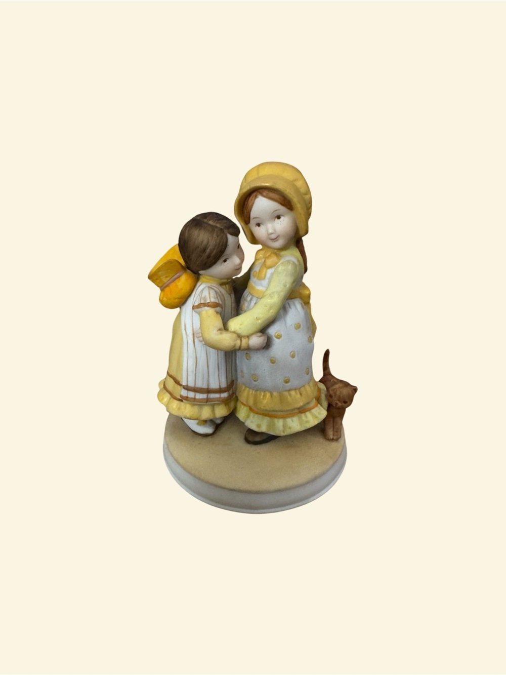 Vintage 1979 Holly Hobbie Friends Forever Porcelain Figurine